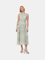 Whistles Blue Shaded Floral Nellie Dress - Image 1 of 5