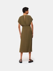 Whistles Pocket Detail Midi Dress - Image 2 of 5