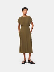 Whistles Pocket Detail Midi Dress - Image 3 of 5