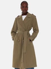 Whistles Green Riley Trench Coat - Image 2 of 6