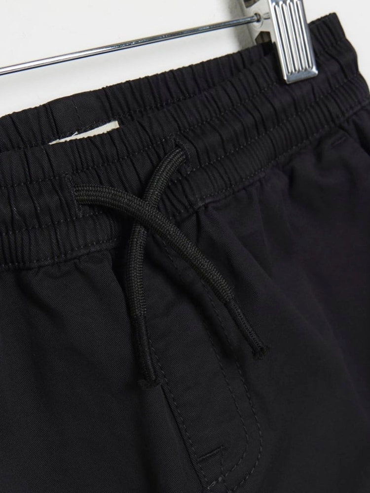 River Island Black Mini Boys Tech Cargo Trousers - Image 3 of 4