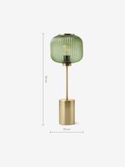 MADE.COM Green Large Briz Table Lamp - Image 2 of 3