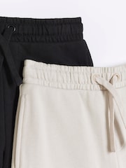 River Island – Marl – Multipack Jersey-Shorts aus 100 % Baumwolle für Jungen - Bild 2 von 3