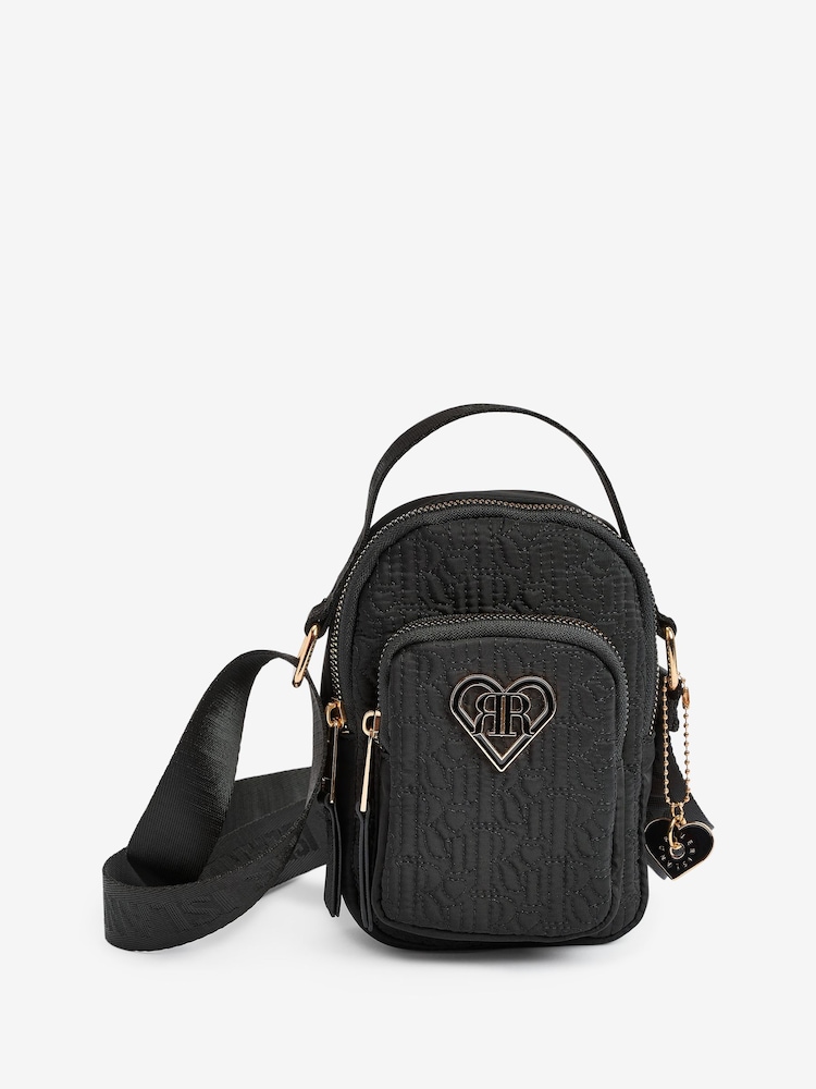 River Island Black Nylon Festival Girls Bag - Image 1 of 5