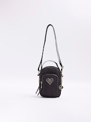 River Island Black Nylon Festival Girls Bag - Image 2 of 5