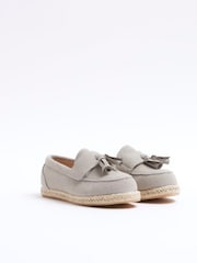 River Island Grey Boys Espadrille Loafers - Image 2 of 5