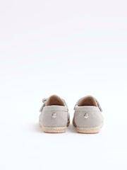 River Island Grey Boys Espadrille Loafers - Image 3 of 5