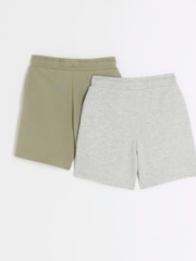Gris - River Island Mini Boys Multipack Shorts - Imagen 2 de 4