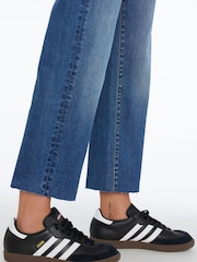 7 For All Mankind Blue The Modern Straight Jeans with Raw Cut - Image 3 of 5