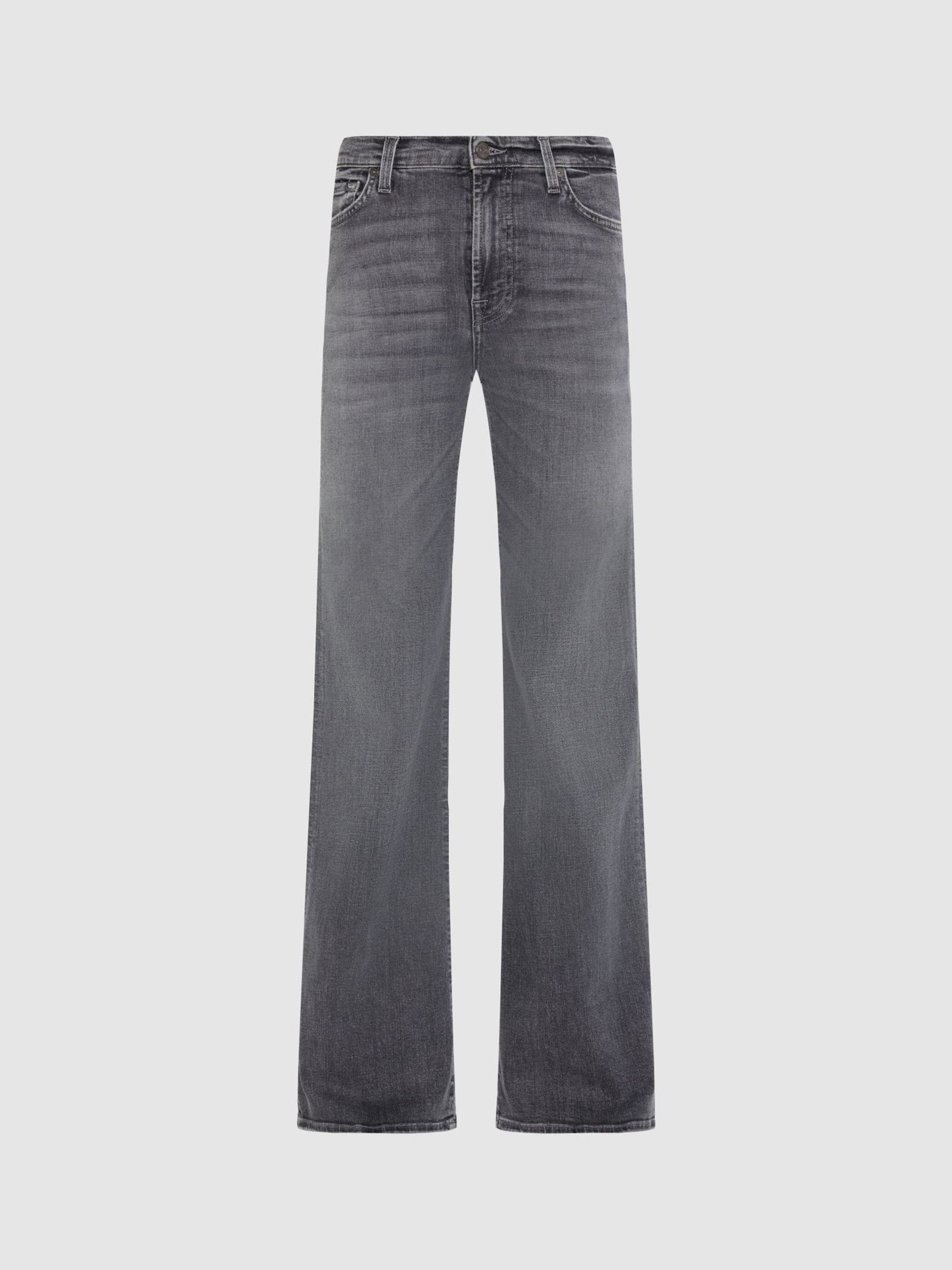 Buy 7 For All Mankind Grey Modern Dojo Flare Jeans from Next USA