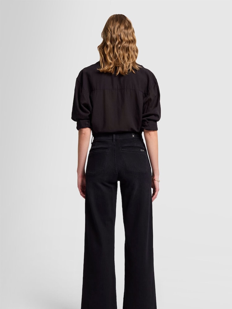 7 For All Mankind Tailored Lotta Black Jeans with Slash pocket - Image 2 of 8 7 For All Mankind Tailored Lotta Black Jeans with Slash pocket - Image 2 of 8