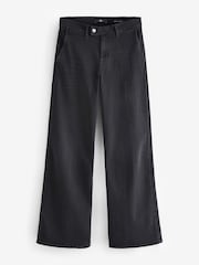 7 For All Mankind Tailored Lotta Black Jeans with Slash pocket - Image 8 of 8
