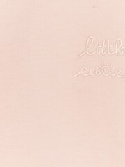 River Island Pink Baby Girls Hybrid T-Shirt And Jogger Set - Image 4 of 4