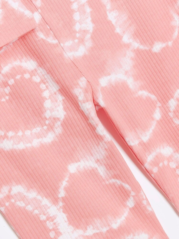River Island Pink Girls Tie Dye Tank Top Set - Image 5 of 5 River Island Pink Girls Tie Dye Tank Top Set - Image 5 of 5