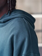 Charcoal Grey Oversized EDIT Hoodie - Image 5 of 9