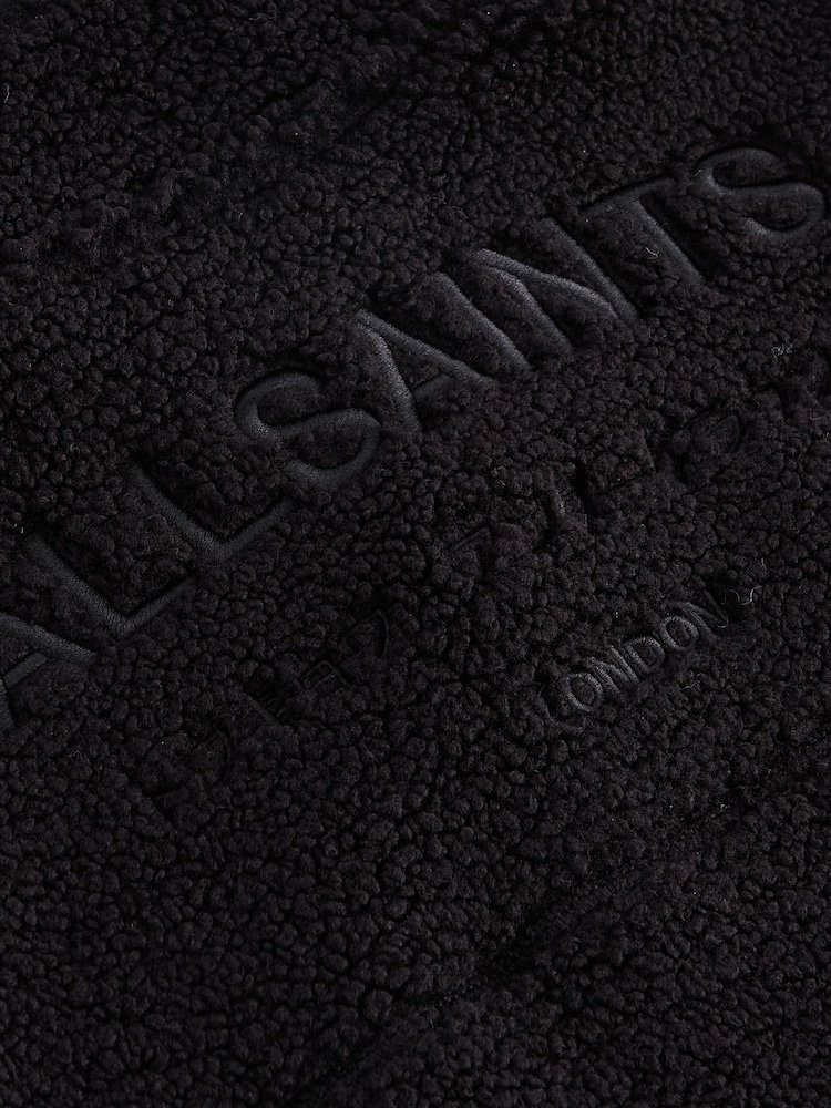 smALLSAINTS Black Boys Underground Fleece Half Zip Jacket - Image 9 of 9