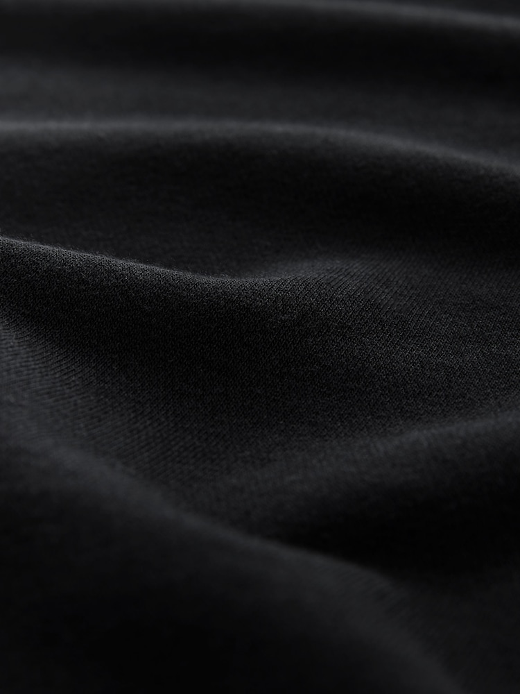 Black Cotton Rich Crew Graphic Sweatshirt - Image 8 of 8