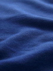 Cobalt Blue Crew Sweatshirt Crew Sweatshirt 100% Cotton Heavyweight - Image 8 of 8