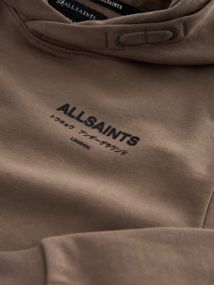 Marron/Texturé - Sweat à capuche smALLSAINTS oversize Underground - Image 8 of 9