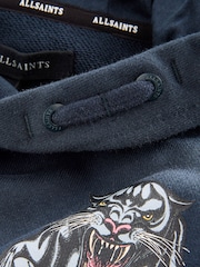 smALLSAINTS Navy Boys 100% Cotton Oversized Graphic Pullover Hoodie - Image 7 of 7