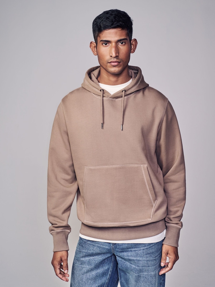 Neutral Heavyweight 100% Cotton Hoodie - Image 2 of 7