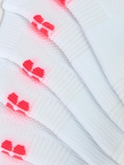 Sweaty Betty White Lightweight Trainer Socks Alpin 3 Pack - Image 3 of 4