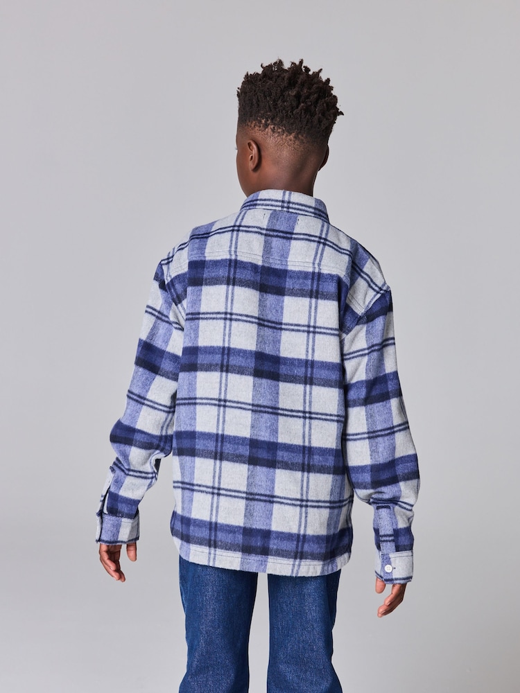smALLSAINTS Boys Aquarius 100% Cotton Shacket And T-Shirt Set - Bild 2 von 11 smALLSAINTS Boys Aquarius 100% Cotton Shacket And T-Shirt Set - Bild 2 von 11