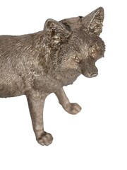 Laura Ashley Antique Gold Standing Fox Ornaments Sculpture - Image 6 of 6