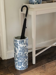 Laura Ashley Blue Adain Palace Umbrella Stand - Image 1 of 5