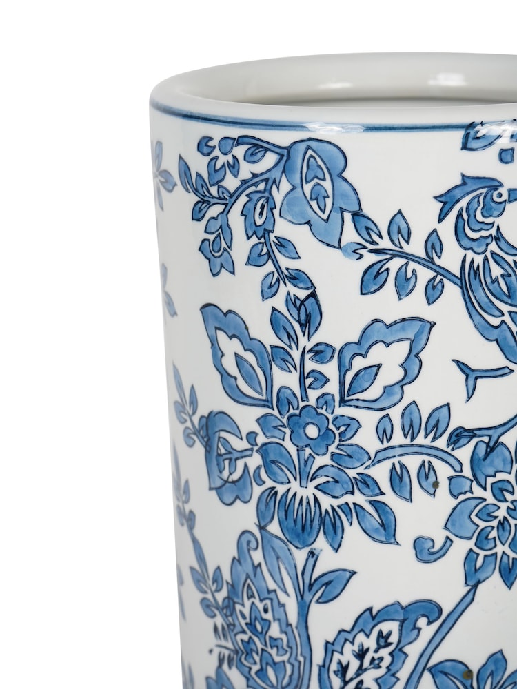 Laura Ashley Blue Adain Palace Umbrella Stand - Image 5 of 5