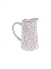 Laura Ashley Pussywillow Antique White Stoneware Jug Large - Image 2 of 5