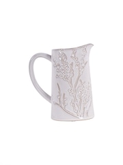 Laura Ashley Pussywillow Antique White Stoneware Jug Large - Image 4 of 5