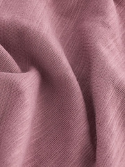 Multi Slubbed Raw Edge Long Sleeve Pretty 100% Cotton Top - Image 6 of 6