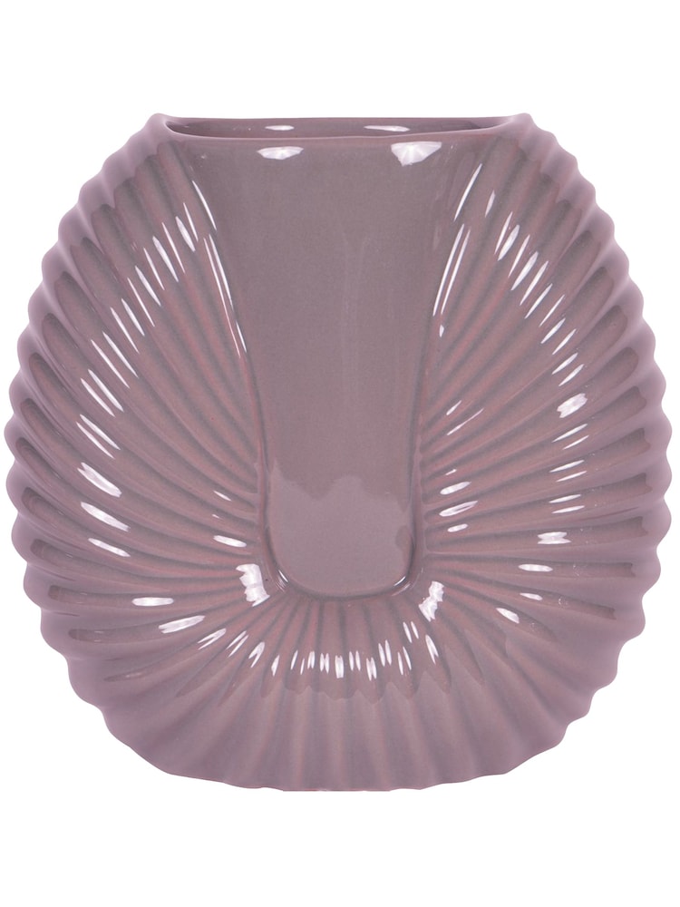 Laura Ashley Pink Harriston Conche Vase - Image 2 of 4
