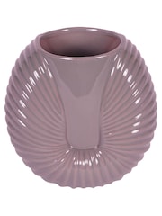 Laura Ashley Pink Harriston Conche Vase - Image 3 of 4