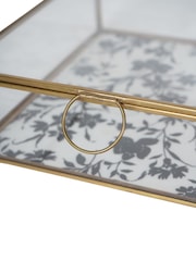 Laura Ashley Clear Single Glass Box In Rye - Image 6 of 6