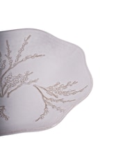 Laura Ashley White Pussywillow Antique White Stoneware Bowl - Image 4 of 4