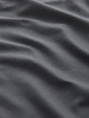 Slate Grey Thin Strap Sleeveless Polyamide Bodysuit - Image 6 of 7