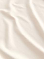 Ecru White Thin Strap Sleeveless Polyamide Bodysuit - Image 6 of 7