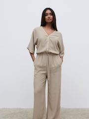 Pretty Lavish Stone Carey Easywear Jumpsuit - Image 1 of 4