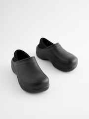 črna - Forever Comfort zaprta Toe Chunky cokla - Slika 1 iz 5
