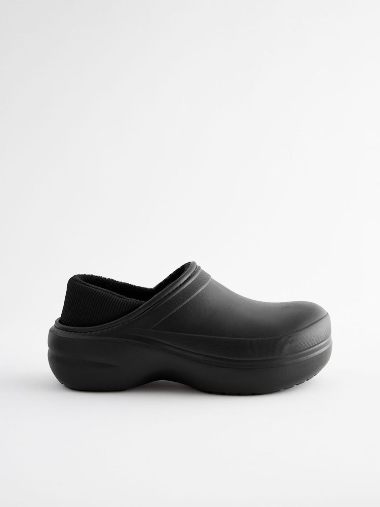 črna - Forever Comfort zaprta Toe Chunky cokla - Slika 2 iz 5