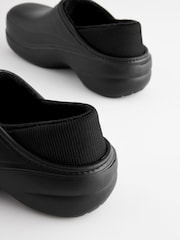 črna - Forever Comfort zaprta Toe Chunky cokla - Slika 3 iz 5