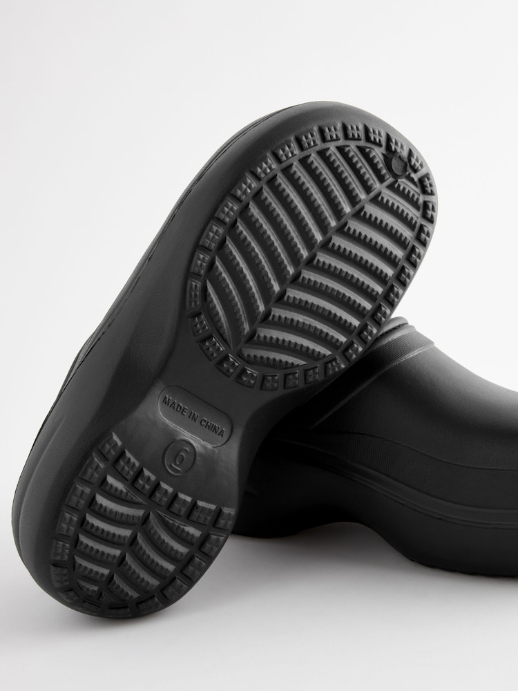 črna - Forever Comfort zaprta Toe Chunky cokla - Slika 5 iz 5
