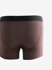 Dark Rich Green/Blue Marl 8 pack A-Front Boxers - Image 11 of 11