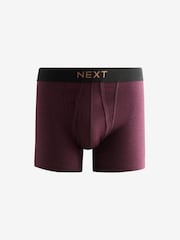 Dark Rich Green/Blue Marl 8 pack A-Front Boxers - Image 3 of 11