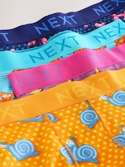 Bright Orange/Pink/Blue Balloon Animal Print 4 pack Rich Trunks Boxers - Image 7 of 8