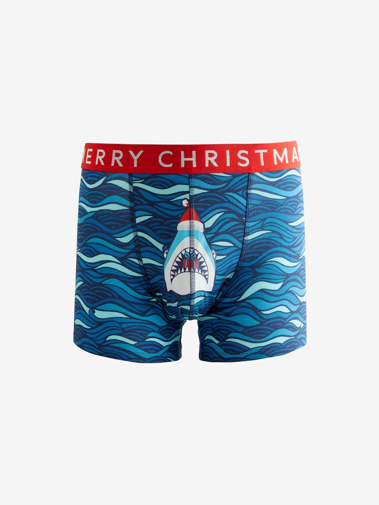 Christmas Shark Trunks - Image 1 of 3