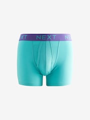 Bright Pink/Green/Blue Contrast Colour 15 Pack A-Front Boxers - Image 10 of 16