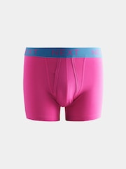 Bright Pink/Green/Blue Contrast Colour 15 Pack A-Front Boxers - Image 12 of 16